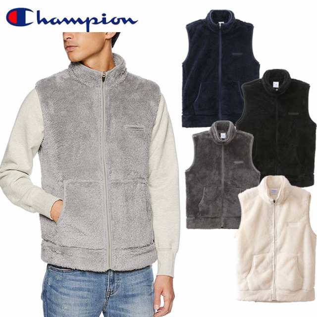 チャンピオン Champion フリースベスト メンズ fw ベーシック C3 L617 防寒 スタンドカラーの通販はau Pay マーケット ゴルフプレスト