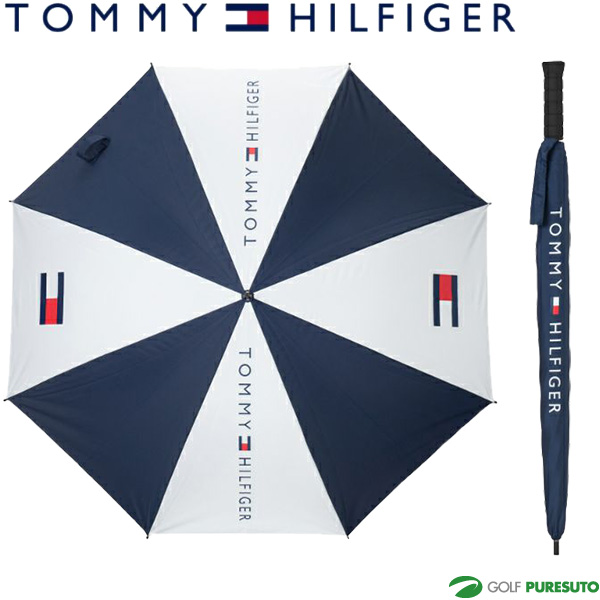 トミー ヒルフィガー ゴルフ アンブレラ THMG1SK5 ライトウェイト&amp;クーリング TOMMY HILFIGER