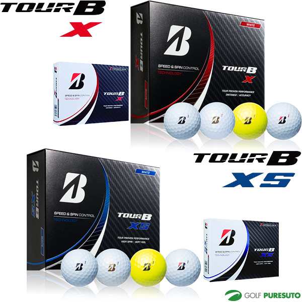 ブリヂストンゴルフ ゴルフボール TOUR B X／TOUR B XS 2022年モデル 1