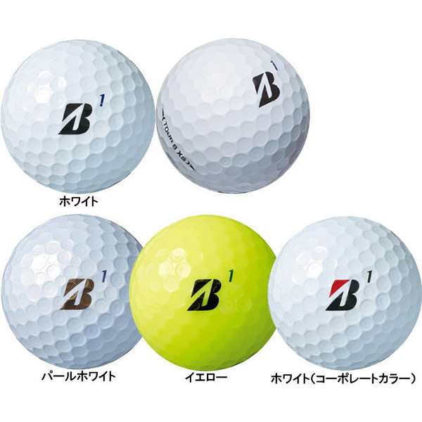 BRIDGESTONE ブリヂストン ゴルフボール TOUR B XS ホワイト