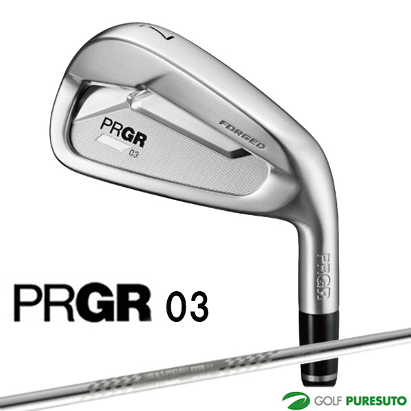 プロギア 03 アイアン 単品（#5、#6）2022年モデル スペックスチールIII Ver.2  スチールシャフト[PRGR IRONS 03]の通販は