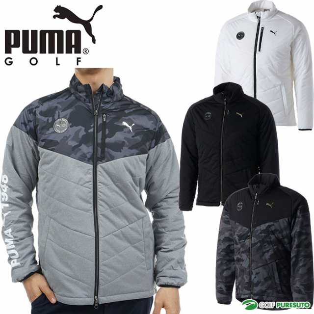 PUMA GOLF プーマゴルフ ウインドジャケット ホワイト系 サイズ M