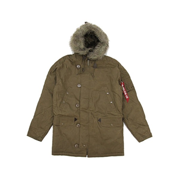 【送料無料】アルファ インダストリーズ（ALPHA INDUSTRIES) N-3B W3X Parka ミリタリーコート/アウター[DD]｜au  PAY マーケット