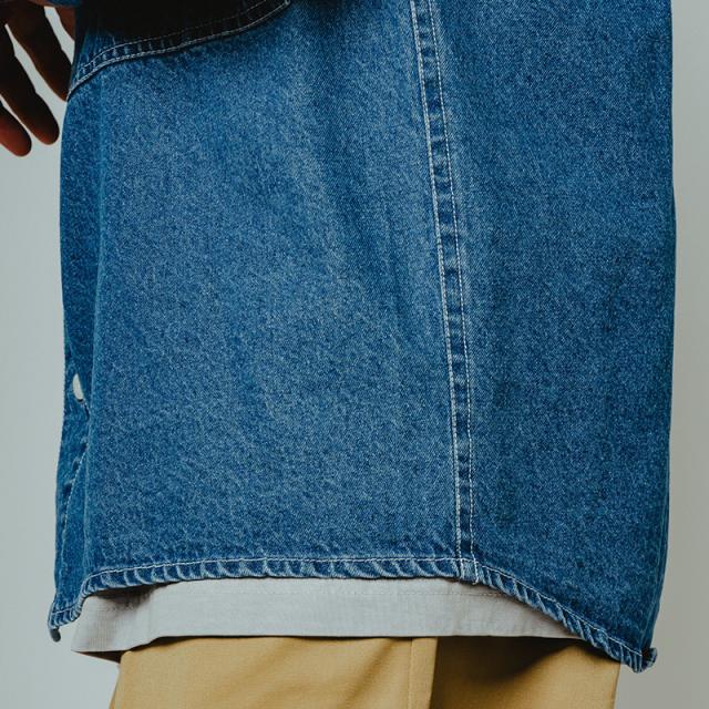 ビッグマイク メンズ 長袖シャツ  BIG MIKE デニム ユーティリティー 長袖シャツ Denim Utility Long Sleeve Shirt  デニムシャツ ワークシャツ  102615350_6