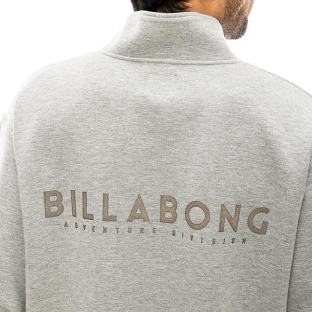 【bayびぃ】 ビラボン スウェット ハーフジップ BILLABONG メンズ WAVE LAYER