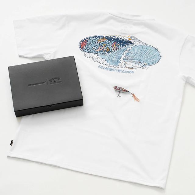 ビラボン×メガバス メンズ ルアー付き 半袖Tシャツ BILLABONG メガバス サーフ フレックス Tシャツ MEGABASS×BILLABONG MEGABASS SURF FLEX TEE サーフTシャツトップス BG01A863_9