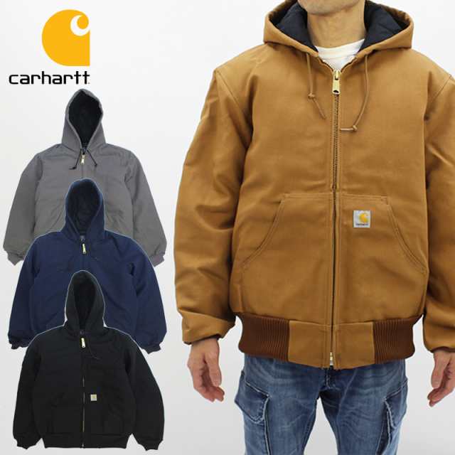 カーハート Carhartt LOOSE FIT FIRM DUCK INSULATED FLANNEL-LINED ACTIVE JACKET メンズ ジャケット [BB]