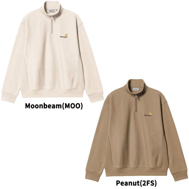 カーハート ダブリューアイピー Carhartt WIP HALF ZIP AMERICAN SCRIPT SWEATSHIRT -2 メンズ ハーフジップ スウェットシャツ トップス i027014-2