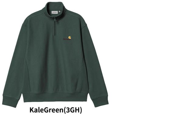 カーハート ダブリューアイピー Carhartt WIP HALF ZIP AMERICAN SCRIPT SWEATSHIRT -2 メンズ ハーフジップ スウェットシャツ トップス i027014-2_13