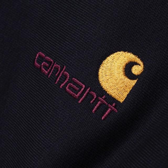 カーハート ダブリューアイピー Carhartt WIP HALF ZIP AMERICAN SCRIPT SWEATSHIRT -2 メンズ ハーフジップ スウェットシャツ トップス i027014-2