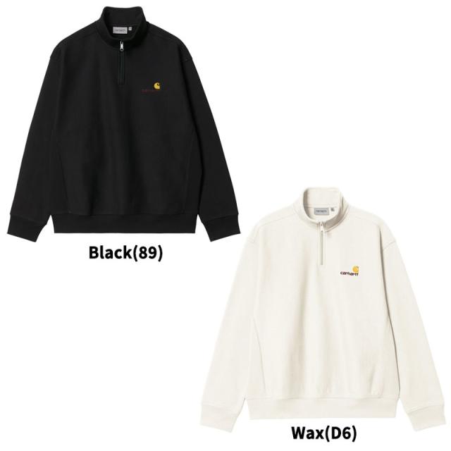 カーハート ダブリューアイピー Carhartt WIP HALF ZIP AMERICAN SCRIPT SWEATSHIRT -2 メンズ ハーフジップ スウェットシャツ トップス i027014-2