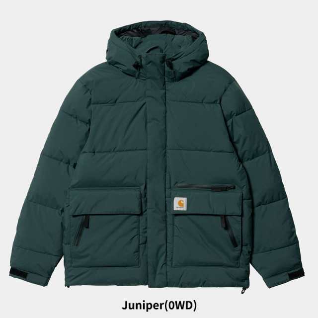 美品　カーハート　carhart マウンテンダウンジャケット　ファーダウン　S Carhartt カーハート ダウンジャケット ファー 黒 - メルカリ