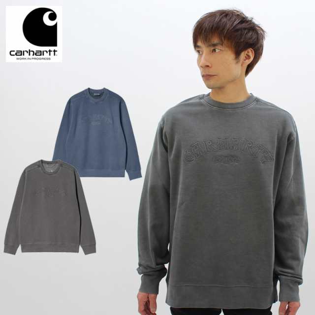スウェット carhartt カーハート バーススクリプトスウェットシャツ