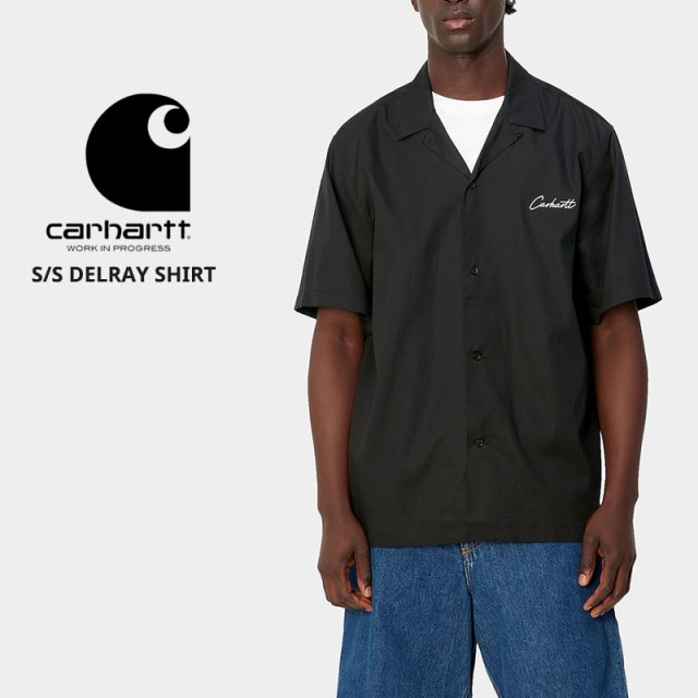 カーハート ダブリューアイピー 半袖シャツ Carhartt WIP S/S DELRAY SHIRT i031465 メンズ ボーリングシャツ ボウリングシャツ