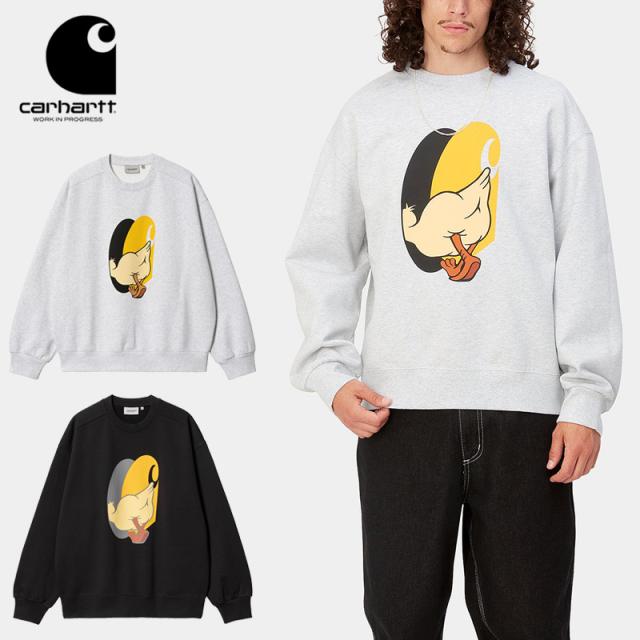カーハート ダブリューアイピー Carhartt WIP DEADKEBAB KNOCK KNOCK SWEATSHIRT  メンズ クルースウェット 長袖 トレーナー i032454