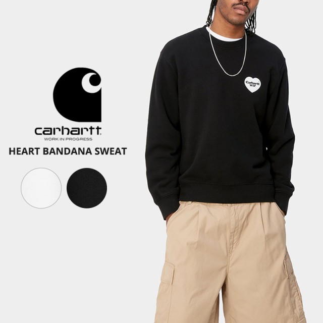 カーハート ダブリューアイピー トレーナー スウェット Carhartt WIP HEART BANDANA SWEAT i033246 ハート バンダナ柄 トップス