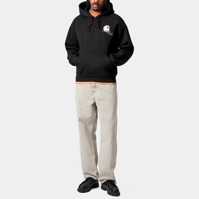 カーハート ダブリューアイピー メンズ ロゴ プリント パーカー Carhartt WIP フーデッドジェイクガルシア スウェット パーカー i035191_1