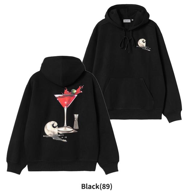 カーハート ダブリューアイピー メンズ ロゴ プリント パーカー Carhartt WIP フーデッドジェイクガルシア スウェット パーカー i035191_4