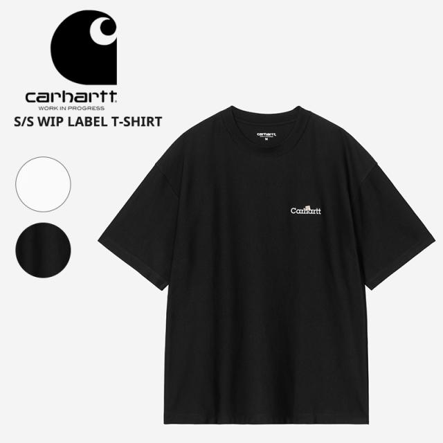 カーハート ダブリューアイピー メンズ 半袖Tシャツ  Carhartt WIP ショートスリーブWIPラベル S/S WIP LABEL T-SHIRT カットソー トップス Tシャツ I036180