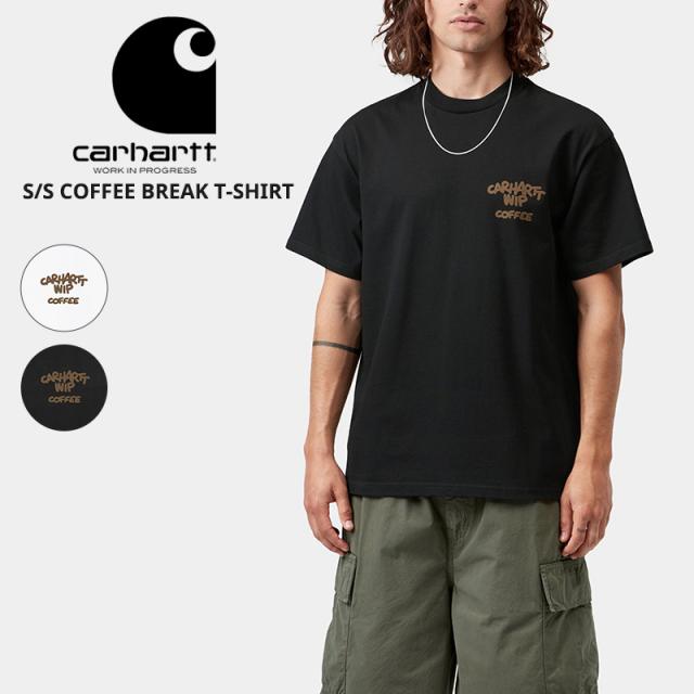 カーハート ダブリューアイピー メンズ 半袖Tシャツ Carhartt WIP ショートスリーブ コーヒー ブレイク Tシャツ S/S Coffee Break T-Shirt カットソー トップス Tシャツ I037446