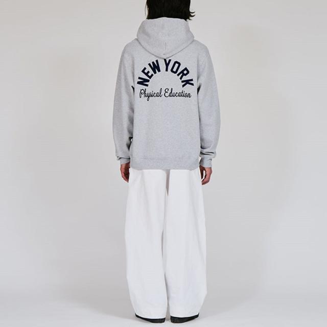チャンピオン メンズ プリント トレーナー Champion フーデッドスウェットシャツ 25FW MADE IN USA HOODED SWEATSHIRT 裏起毛 C5-C108_3