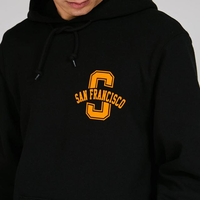 チャンピオン メンズ プリント トレーナー Champion フーデッドスウェットシャツ 25FW MADE IN USA HOODED SWEATSHIRT 裏起毛 C5-C108_7