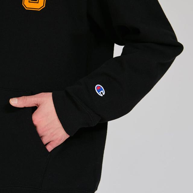 チャンピオン メンズ プリント トレーナー Champion フーデッドスウェットシャツ 25FW MADE IN USA HOODED SWEATSHIRT 裏起毛 C5-C108_9