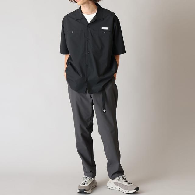 コロンビア メンズ 半袖シャツ 開襟シャツ Columbia クリスタルロックショートスリーブシャツ Crystal Rock S/S Shirt 冷却素材 トップス オープンカラー PG9276_1