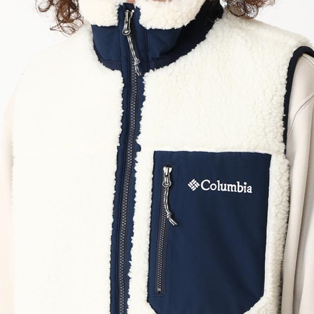 コロンビア メンズ フリースベスト Columbia アーチャーリッジIIIベスト Archer Ridge III Vest ボアベスト PM0522_3