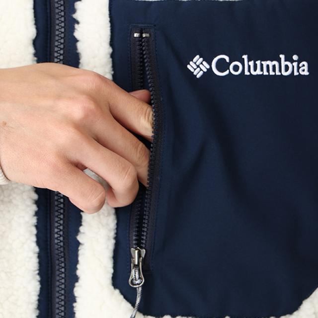 コロンビア メンズ フリースベスト Columbia アーチャーリッジIIIベスト Archer Ridge III Vest ボアベスト PM0522_4