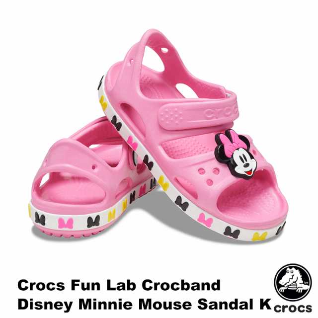 クロックス Crocs ファン ラブ クロックバンド ディズニー ミニー マウス サンダル キッズ キッズ サンダル シューズ 子ども用 の通販はau Pay マーケット Neo Globe Au Pay マーケット店