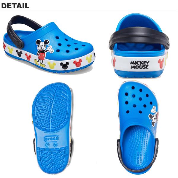 送料無料 クロックス Crocs ファン ラブ ディズニー ミッキー バンド クロッグ キッズ N Lab Disney Mickey Band Clog Kids の通販はau Pay マーケット Neo Globe Au Pay マーケット店