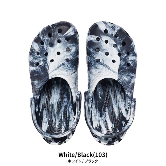 クロックス サンダル CROCS クラシック マーブル クロッグ