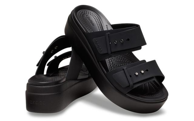 クロックス サンダル CROCS ブルックリンロウ ウェッジ ウィメン
