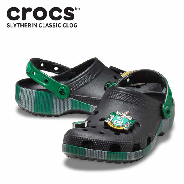 クロックス サンダル CROCS スリザリン クラシック クロッグ Slytherin Classic Clog 男女兼用 ハリーポッター