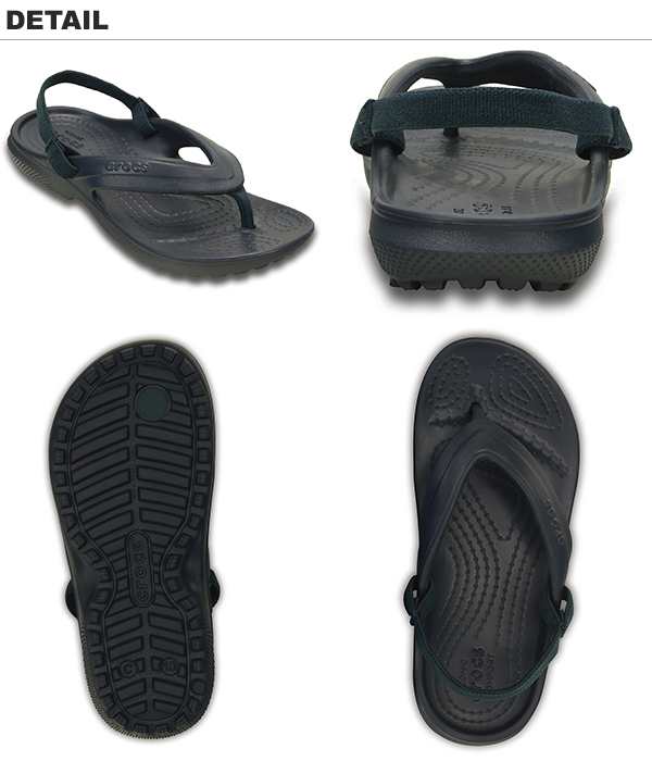 crocs classic flip flops