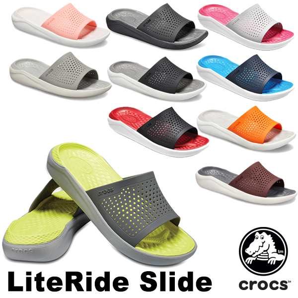 slide on crocs