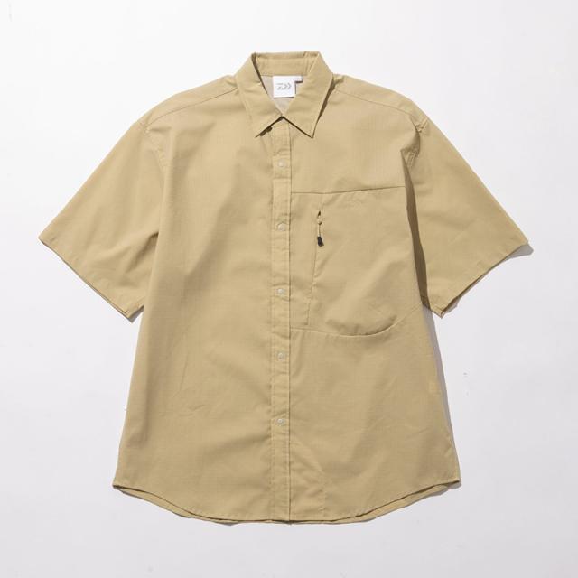 ダイワ メンズ 撥水加工 半袖シャツ メンズ レディース DAIWA ドットエア ショートスリーブシャツ DOT AIR SS SHIRT DE-8226EX トップス アウトドア フィッシング_1