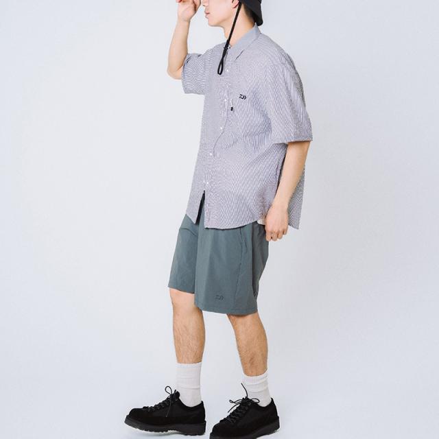 ダイワ メンズ 撥水加工 半袖シャツ メンズ レディース DAIWA ドットエア ショートスリーブサッカーシャツ DOT AIR SS SUCKER SHIRT DE-8326EX トップス アウトドア フィッシング_2