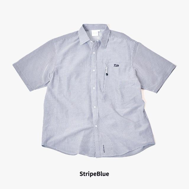 ダイワ メンズ 撥水加工 半袖シャツ メンズ レディース DAIWA ドットエア ショートスリーブサッカーシャツ DOT AIR SS SUCKER SHIRT DE-8326EX トップス アウトドア フィッシング_8