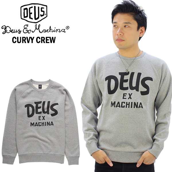 デウスエクスマキナ Deus Ex Machina Curvy Crew クルー スウェット 男性用 メンズ 13 の通販はau Pay マーケット Neo Globe Au Pay マーケット店