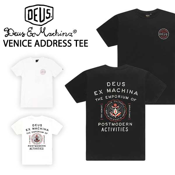 デウスエクスマキナ Deus Ex Machina Venice Address Tee メンズ 半袖 Tシャツ メンズ の通販はau Pay マーケット Neo Globe Au Pay マーケット店