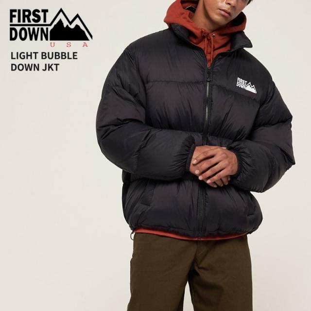 ファーストダウン メンズ ダウンジャケット FIRST DOWN ライトバブルダウンジャケット マイクロフト LIGHT BUBBLE DOWN JKT F942011 アウター 冬