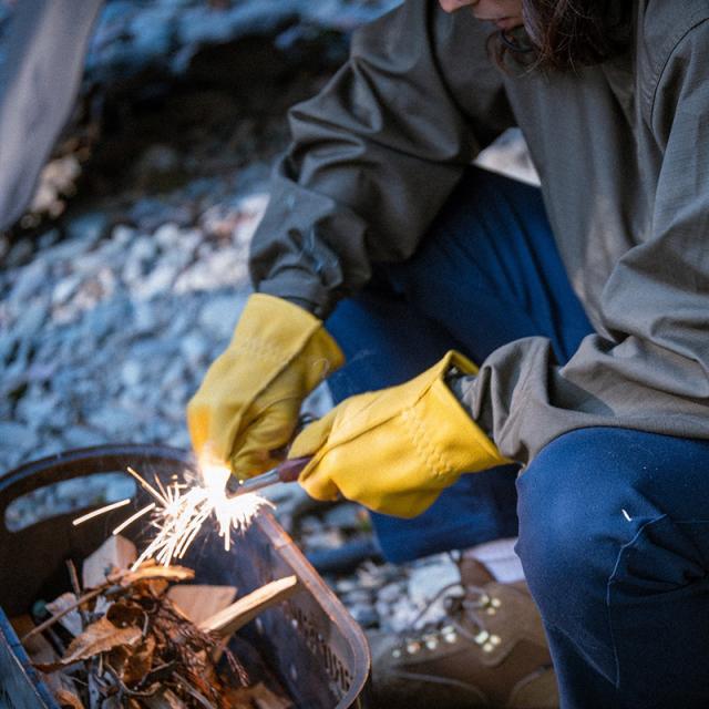 グリップスワニー メンズ 防寒手袋 GRIP SWANY ヘリテージ グローブ HERITAGE GLOVE オリジナルベーシックモデル 作業用 キャンプ 焚火 キャンプ レザー G-1_6