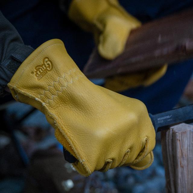 グリップスワニー メンズ 防寒手袋 GRIP SWANY ヘリテージ グローブ HERITAGE GLOVE オリジナルベーシックモデル 作業用 キャンプ 焚火 キャンプ レザー G-1_7
