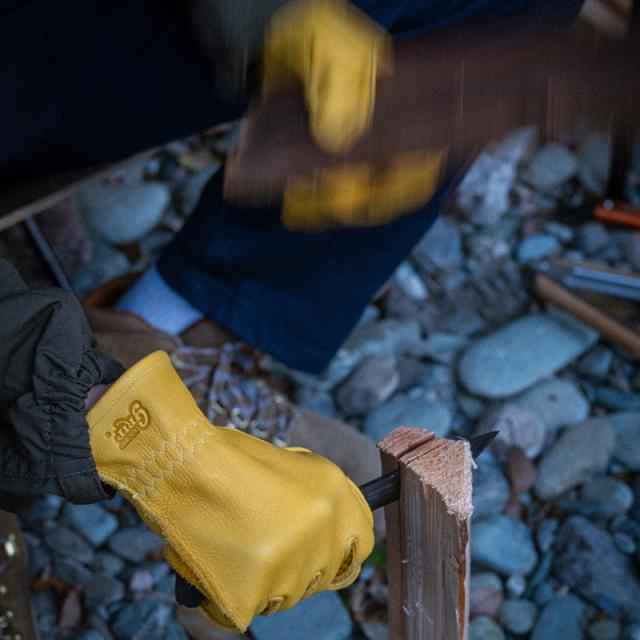 グリップスワニー メンズ 防寒手袋 GRIP SWANY ヘリテージ グローブ HERITAGE GLOVE オリジナルベーシックモデル 作業用 キャンプ 焚火 キャンプ レザー G-1_8