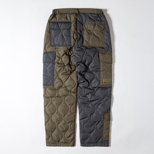 タイオン×グリップスワニー メンズ ダウンパンツ TAION X GRIP SWANY