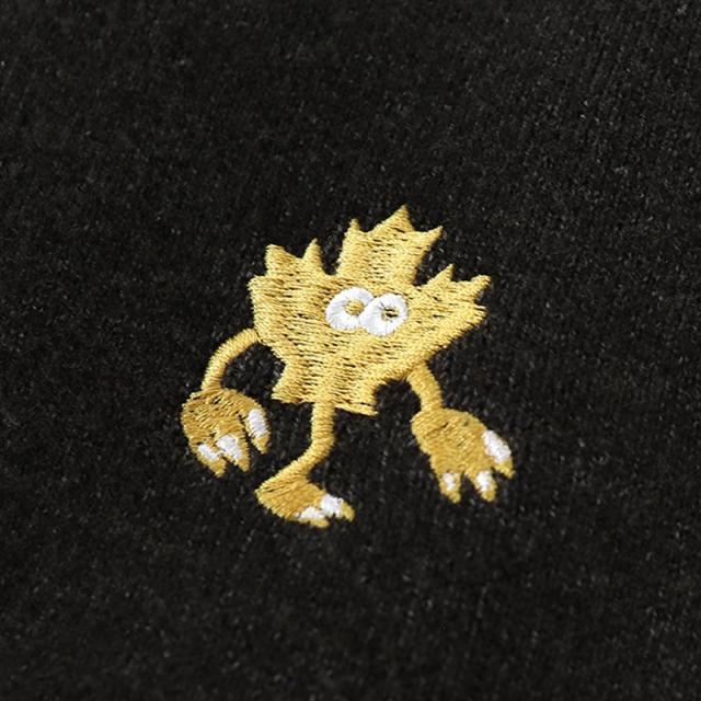 ジムマスター メンズ レディース セーター gym master ジャガードニット メープルモンスター クルーネック トップス G621799