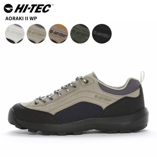 ハイテック メンズ 透湿 防水 スニーカー  HI-TEC アオラキ 2 WP AORAKI II WP  HT HK045 シューズ 靴