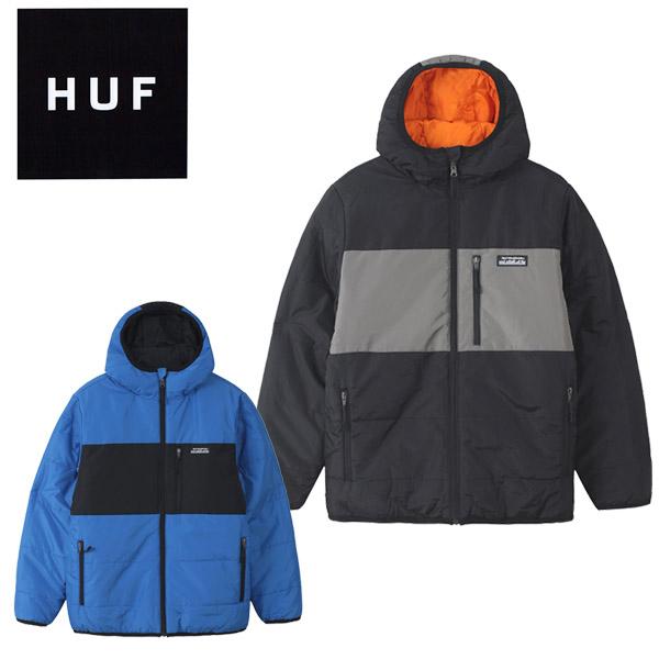 ハフ HUF TAOS REVERSIBLE PUFFER JACKET リバーシブル 中綿ジャケット アウター メンズ jk00183の通販は 8,710円